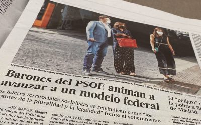 “Barones del PSOE animan a avanzar a un modelo federal” por José Marcos